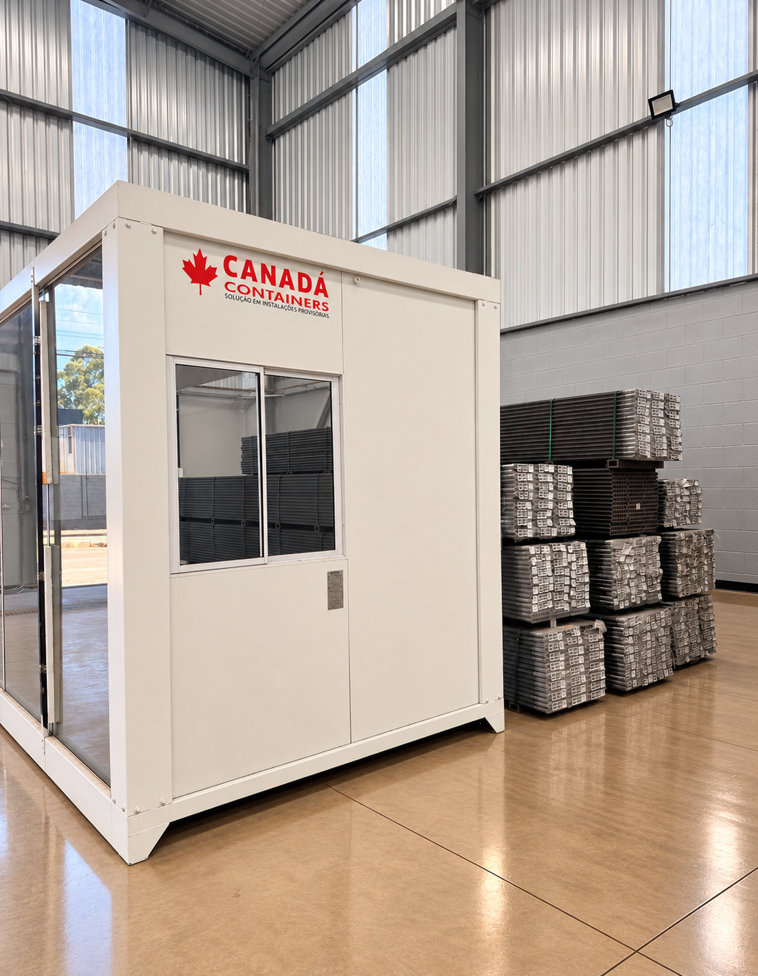 Banheiro container Canadá Containers